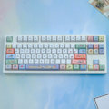 Miniatyrbild 3 av 5: 1 Set Smiley Face PBT Keycaps Dye Sublimation Cherry Mekaniskt Tangentbord 129 Tangenter Cherry Keycaps Smiling face