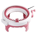 Miniatyrbillede 5 af 5: 2 stk. Topring Udskiftning til 48 Nåls Strikkemaskine Tilbehør Pink Nåleærme Cirkel