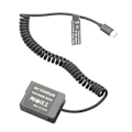 Miniatyrbillede 2 af 5: DMW-BLC12 Dummy Batteri DMW-DCC8 PD USB-C Kobler til GX8 FZ1000 FZ300 FZ200 G6 G7 G80 G81 G85 G95 G99 FZ2000