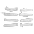 Miniatyrbillede 1 af 5: 10 stk. PVA Fiskenet - Mesh 5M Refill Karp Fiskeri Strømpe Agn Indpakningsposer 25mm Fiskefoder