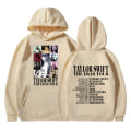 Miniatyrbilde 1 av 2: Taylor Swift hettegenser med periferisk trykk, 3D-printet Taylor Swift unisex-genser XXL