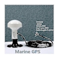 Miniatyrbild 2 av 2: 2024 Rs232 GPS Marin GPS-mottagarantennmodul NMEA 0183 Hastighet 4800 Spänning 12V Kabel är 5