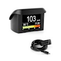 Miniatyrbillede 1 af 5: Digital bil speedometer A202 OBD2 bilcomputer bil display instrument OBD2 head-up display turcomputer