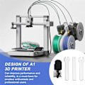 Miniatyrbillede 4 af 5: Hotend Kit til A1 Mini Dyse Hot End Samling 0.4MM Hærdet Stål Dyse til A1 3D Printer Del