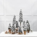 Miniatyrbild 3 av 5: Jul Snö Konstgjord Vit PE Träd Dekoration Dekor Hem Party Nyår Scen Fotografering Isskulptur Museum Dekoration Träd Style 19