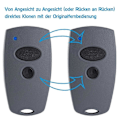 Pikkukuva 4 / 5: Autotallin oven avaajan kaukosäädin Marantec 433MHz käsikäyttöiselle lähettimelle Digital 382, 302, 384, 30
