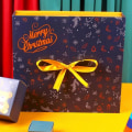 Miniatyrbilde 3 av 5: Dobbel Avdekket Julekalender Gaveeske Inneholder 24 Små Tomme Esker DIY Nyttårs Overraskelsesgave Emballasjeboks Type2 single