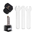 Miniatyrbilde 3 av 5: Hotend-sett for A1 Mini Dyse Hot End-montering 0.8MM Herdet Stål Dyse for A1 3D-skriverdel