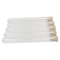 Miniatyrbilde 1 av 5: 50 stk. 20X150 mm 30 ml plastreagensrør med kork, klar bryllupsgave-rør, pakkerør