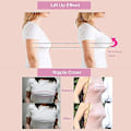 Miniatyrbilde 3 av 5: Silikon Stroppeløs Selvklebende BH, Xl Usynlig Camisole BH, Gjenbrukbar Push Up Bryllups Camisole BH