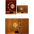 Miniatyrbilde 4 av 4: 2025 Egnet The Enchanted Lunar Lamp - Hengende LED Månelampe Nattlys med Stativ, Lunar Lamp Halvmåne