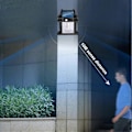 Miniatyrbilde 4 av 5: 4 stk. solcellelamper utendørs LED solcelle utendørs hagelys solcellelampe lyssterk vanntett utendørs Sola