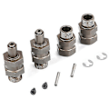 Pikkukuva 1 / 5: Seosmetallipäivitys 24mm Kuusiokolonapa Jatketulla Akselilla Sopii 1/5 ROVAN KM BAJA 5B Osille