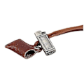 Miniatyrbilde 4 av 5: 2x Justerbart Unisex Retro Lighter Design Anheng Kuskinn Halskjede Smykker Gave-Bra