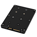 Pikkukuva 5 / 5: 5 kpl Mini Pcie MSATA SSD - 2,5 tuuman SATA3 -sovitinkortti kotelolla, 7 mm paksuus, musta