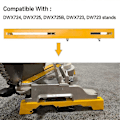 Pikkukuva 2 / 5: Jiirisahan kiinnityskannattimet N087371 DW7231 Dewalt jiirisahan osaan