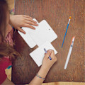 Miniatyrbillede 2 af 5: 20 stk. Magisk Skum Tekstur Papir 3D Tegning Magisk Lærred Svamp til Akryl Maling DIY 3D Kunst Tegning