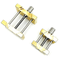 Miniatyrbilde 5 av 5: 2 stk. messing urverkholder, fast base, multifunksjon for urmaker, urklemme, urreparasjon