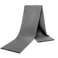 Miniatyrbilde 1 av 5: Herre Ensfarget Skjerf Varmt Vintertykt Skjerf light grey