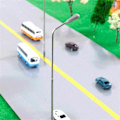 Miniatyrbillede 3 af 5: Sandkassemodel Gadelampe DIY Togbane Tredimensionel Modelsæt Græsareal Udendørs Modellampe 1:500 30mm