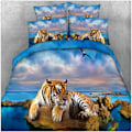 Miniatyrbild 2 av 2: Beach Tiger Påslakan Sängkläder 228X228cm