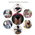 Miniatyrbild 4 av 5: Smart EMS Muskel Höft Midja Tränare Rumplyftare Stimulator Bikini Kropp