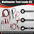 Miniatyrbilde 3 av 4: Multimeter Testledningssett Utskiftbar Multimeter Testprobe Ledning Profesjonelt Elektrisk Testsett