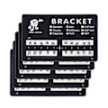 Miniatyrbilde 1 av 5: Tannregulering Bracket, Brackets for Tannregulering, 5 Sett 100 Stk Tannregulering Tenner Modell Mini 022 Slot 345 Hoo