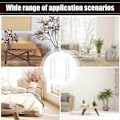 Miniatyrbillede 3 af 5: Akryl Sofabord Firkantet Sidebord Accentbord Sofa Natbord Klart Dobbelt Lag Snack Te S