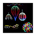 Miniatyrbillede 3 af 5: 100 STK Fluorescerende Lys Glow Sticks Armbånd Halskæder til Bryllupsfest Glow Sticks Lyse Farver
