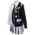Miniatyrbild 2 av 5: Anime Svart Vit Björn Cosplay Kostym Monokuma Halloween Karneval Party Cosplay Uniform Outfit För Kvinnor XXL