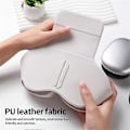 Miniatyrbillede 2 af 5: Kompatibel til Airpods Max Etui med Sleep Mode PU Læder Hovedtelefon Cover Blue