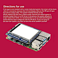 Miniatyrbillede 5 af 5: 2,4 tommer Touch Screen Display til 4B/3B+/3B/3A+/ Zero W LCD Touch Screen 320X240 Display til