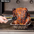 Miniatyrbillede 3 af 4: 2025 Egnet 6 i 1 grillbestiksæt + BBQ termometer Rustfrit stål grillbestiksæt 6 dele