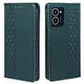 Miniatyrbilde 1 av 5: Kompatibel for HMD Pulse / Pulse+ Lommebok Deksel i Lær med Kløvertrykk Green