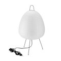 Miniatyrbilde 1 av 5: Harmony Opplyst Papirlampe, Wabi-Sabi Dekorativ Lampe Ris Papir, Ris Papirlampe EU Plugg