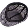 Miniatyrbild 3 av 5: Vintage Mesh Basker Ivy Basker Andningsbar Gubbkeps Herr Platt Keps Sommar Golfhatt Andningsbar Mesh Unisex Platt Keps
