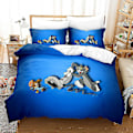 Miniatyrbillede 1 af 3: Tom og Jerry Børne- og Voksen Sengetøj Dynebetræk Pudebetræk Enkelt Dobbelt King Size Style 8 140*210two-piece