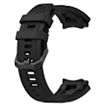 Miniatyrbillede 3 af 5: Kompatibel med Huami Amazfit Active Edge A2212 Udskiftningsarmbånd Blød Silikone Urrem Black
