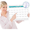Miniatyrbild 5 av 5: Kalender 2022 - Väggkalender 2022 från januari 2022 till december 2022, 12-månaderskalender med julianskt datum, 37,5 x 29,2 cm, tjockt papper för organisering