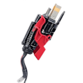 Miniatyrbild 4 av 5: Trigger Switch-enhet/Knappbyte för V15 V11 SV15 Klick-in Batterityp Dammsugare Strömbrytare