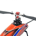 Miniatyrbilde 2 av 5: RC Helikoptere Oppgradering Bladklemme Rotorklemme Sett for RC Helikoptere K127 Rød