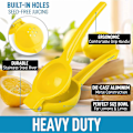 Miniatyrbild 3 av 5: Högkvalitativ Citronpress i Metall, Citruspress, Manuell Press för Maximal Juiceutvinning
