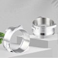 Miniatyrbillede 3 af 5: Kaffepulver Doseringsring i Rustfrit Stål 54MM Kaffe Tamper Roterbar Løkke til Kaffemaskiner Pow