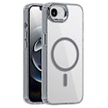 Pikkukuva 1 / 5: Yhteensopiva iPhone 16e -kotelon kanssa TPU+PC Läpinäkyvä Magneettinen Puhelinkuori Grey