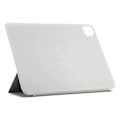 Miniatyrbild 4 av 5: Kompatibelt Fodral för iPad Pro 11 (2024) PU Läder Tri-fold Ställ Magnetisk Stängning Tablet Skydd Grey