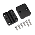 Miniatyrbillede 1 af 5: Universal 12-16mm Motorcykel Modifikation Tilbehør GPS Navigation Aluminium Legering Multi-Funktion Sort Beslag