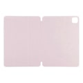 Miniatyrbild 2 av 5: Kompatibelt Fodral för iPad Pro 11 (2024) PU Läder Tri-fold Ställ Magnetisk Stängning Tablet Skydd Pink