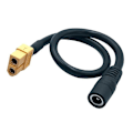 Miniatyrbild 1 av 5: 1st XT60 -60 Hona Till DC 5.5Mm X 2.5Mm Hona Adapterkabel för FPV Monitor Drönare Ledningssladd