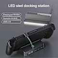 Miniatyrbild 4 av 5: Steam Deck Dock 6-i-1 Steam Deck Dockningsstation Ställ Tillbehör 3*usb 3.0 Hdmi 4k@60hz Gigabit Ethernet 1000mbps Pd 60w Hub g20242407672